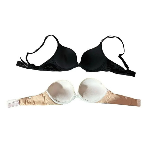 Set of 2 Victoria Secret Push up Bras Size 32B - Picture 2 of 3